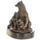 bronzov� socha na mramorov�m podstavci 65 - pohled 5 - www.glancshop.cz