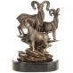 bronzov� socha na mramorov�m podstavci 74 - pohled 1 - www.glancshop.cz