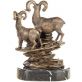bronzov� socha na mramorov�m podstavci 74 - pohled 4 - www.glancshop.cz