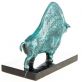bronzov� socha na mramorov�m podstavci B�k 23 - pohled 2 - www.glancshop.cz