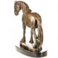 bronzov� socha na mramorov�m podstavci 75 - pohled 2 - www.glancshop.cz
