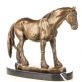 bronzov� socha na mramorov�m podstavci 75 - pohled 4 - www.glancshop.cz
