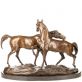 bronzov� socha na mramorov�m podstavci 76 - pohled 2 - www.glancshop.cz