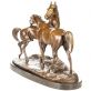 bronzov� socha na mramorov�m podstavci 76 - pohled 3 - www.glancshop.cz