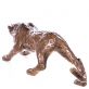 velk� bronzov� socha leoparda 77 - pohled 2 - www.glancshop.cz