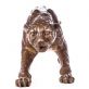 velk� bronzov� socha leoparda 77 - pohled 3 - www.glancshop.cz