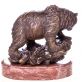 bronzov� socha na mramorov�m podstavci 78 - pohled 4 - www.glancshop.cz