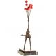 bronzov� socha Flying Balloon Girl na mramorov�m podstavci - pohled 5 - www.glancshop.cz
