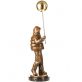 bronzov� socha Golden Balloon Boy na mramorov�m podstavci - pohled 2 - www.glancshop.cz