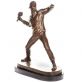 bronzov� socha Flower Thrower na mramorov�m podstavci - pohled 4 - www.glancshop.cz
