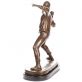 bronzov� socha Flower Thrower na mramorov�m podstavci - pohled 5 - www.glancshop.cz