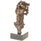 modern� bronzov� socha na mramorov�m podstavci 175 - pohled 1 - www.glancshop.cz