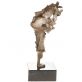modern� bronzov� socha na mramorov�m podstavci 175 - pohled 4 - www.glancshop.cz