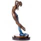 bronzov� socha na mramorov�m podstavci  �ensk� akt 5 - pohled 3 - www.glancshop.cz