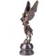 bronzov� socha and�l s mu�em Gloria Victis na mramorov�m podstavci 150 - pohled 5 - www.glancshop.cz