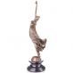 bronzov� socha na mramorov�m podstavci Tane�nice 118 - pohled 4 - www.glancshop.cz