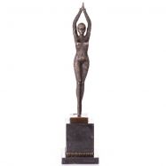 bronzov� socha Art Deco Tane�nice 3