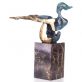 modern� bronzov� socha na mramorov�m podstavci �ensk� akt 88 - pohled 2 - www.glancshop.cz