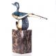 modern� bronzov� socha na mramorov�m podstavci �ensk� akt 88 - pohled 3 - www.glancshop.cz