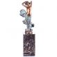 bronzov� socha �ensk� akt na mramorov�m podstavci 155 - pohled 1 - www.glancshop.cz