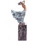 bronzov� socha �ensk� akt na mramorov�m podstavci 155 - pohled 3 - www.glancshop.cz