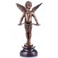 bronzov� socha And�l Vici na mramorov�m podstavci 176 - pohled 1 - www.glancshop.cz