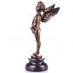 bronzov� socha And�l Vici na mramorov�m podstavci 176 - pohled 3 - www.glancshop.cz