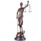 bronzov� socha Justitia na mramorov�m podstavci 177 - pohled 1 - www.glancshop.cz