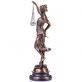 bronzov� socha Justitia na mramorov�m podstavci 177 - pohled 4 - www.glancshop.cz