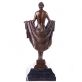 bronzov� socha na mramorov�m podstavci �ensk� akt 71 - pohled 2 - www.glancshop.cz
